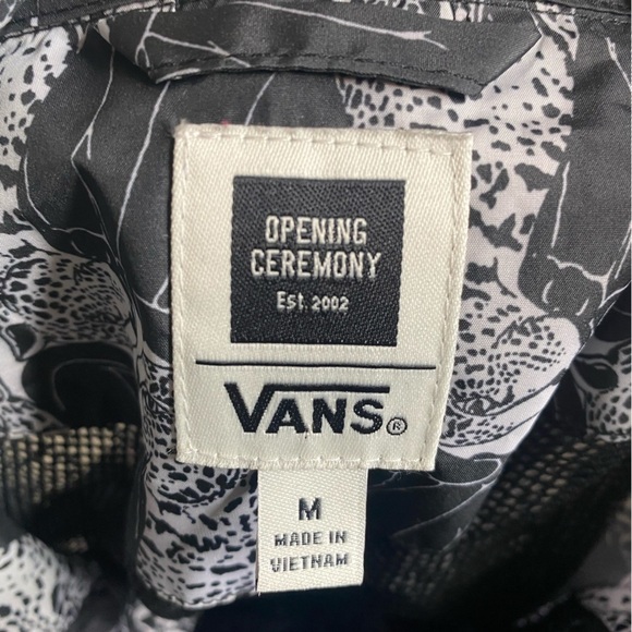 Opening Ceremony x Vans Leopard Jacket Sz Med - Picture 7 of 8